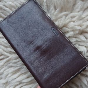 Coach Checkbook  cover
